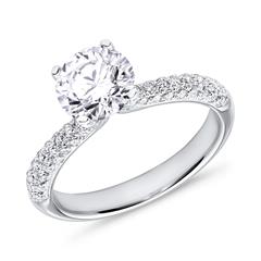 Brilladia Ring 18 Karat Weißgold, 72 Brillanten & GIA-Diamant Unkategorisiert online kaufen
