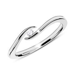 Brilladia Ring aus 750 Weißgold, 1 Brillant 0,05 ct TW/SI Unkategorisiert online kaufen