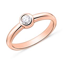 Brilladia Solitär-Verlobungsring 0,15 ct TW/SI, 585 Roségold Unkategorisiert online kaufen