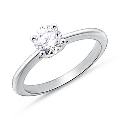Brilladia Solitär-Verlobungsring 585 Weißgold, 1 Brillant 0,50 ct G/SI Unkategorisiert online kaufen