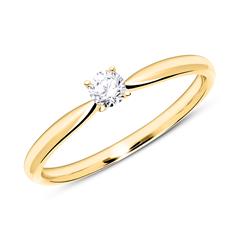 Brilladia Solitär-Verlobungsring 585er Gold, Brillant 0,15 ct TW/SI Unkategorisiert online kaufen