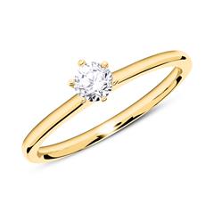 Brilladia Solitär-Verlobungsring 750 Gold, Brillant 0,25 ct Unkategorisiert online kaufen
