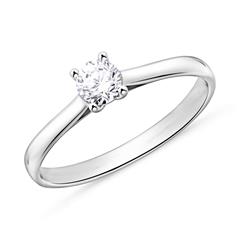 Brilladia Solitärring 0,25 ct Brillant, 750 Weißgold, Top Wesselton Unkategorisiert online kaufen