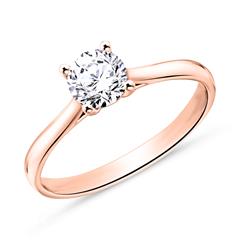Brilladia Solitärring aus 585 Roségold, Brillant ca. 0,50 ct TW/SI Unkategorisiert online kaufen