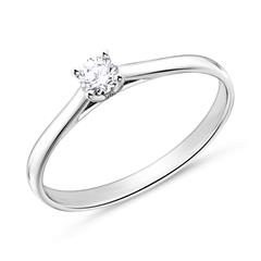 Brilladia Solitärring mit 1 Brillant 0,15 ct aus 750 Weißgold Unkategorisiert Produktbild