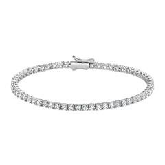 Brilladia Tennisarmband: 62 Brillanten, 5,01 ct, Weißgold oder Platin Unkategorisiert Produktbild