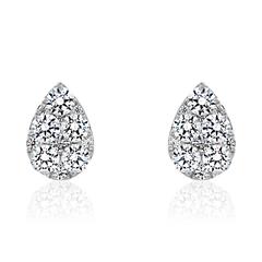 Brilladia Tropfen-Ohrstecker Weißgold/Platin, 24 Brillanten, 1,53 ct Unkategorisiert online kaufen