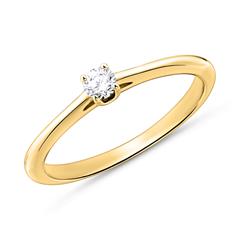 Brilladia Verlobungsring, 1 Brillant 0,05 ct, 750er Gold SI Unkategorisiert online kaufen