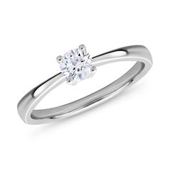 Brilladia Verlobungsring: 1 GIA-Brillant, 0,50 ct, 750 Weißgold Unkategorisiert online kaufen