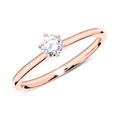 Brilladia Verlobungsring 585 Roségold, 1 Brillant 0,25 ct Unkategorisiert Produktbild