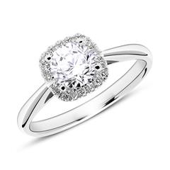 Brilladia Verlobungsring 585 Weißgold, 21 Diamanten, ca. 1,11 ct Unkategorisiert online kaufen