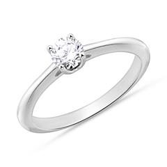 Brilladia Verlobungsring 585 Weißgold, Brillant 0,25 ct TW/SI Unkategorisiert online kaufen