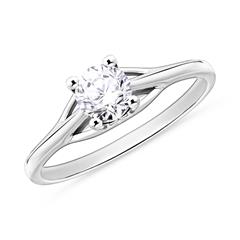 Brilladia Verlobungsring 585 Weißgold mit 1 Brillanten, ca. 0,50 ct, Top Wesselton SI Unkategorisiert Produktbild