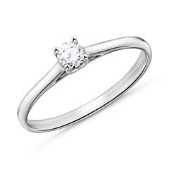 Brilladia Verlobungsring 585 Weißgold mit ca. 0,15 ct Brillant Unkategorisiert online kaufen