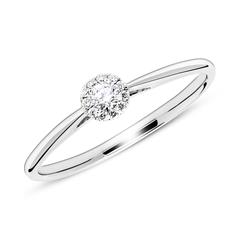 Brilladia Verlobungsring 585 Weißgold mit Diamant 0,05 ct und 11 Brillanten 0,05 ct Unkategorisiert Produktbild Brilladia Verlobungsring 585 Weißgold mit Diamant 0,05 ct und 11 Brillanten 0,05 ct Unkategorisiert Produktbild