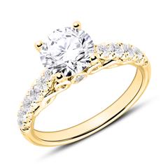 Brilladia Verlobungsring 750 Gold, 15 Brillanten 1,99 ct TW/SI Unkategorisiert online kaufen