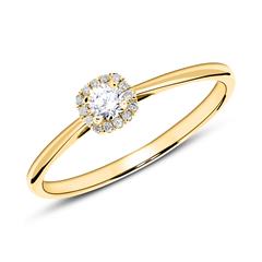 Brilladia Verlobungsring 750 Gold, 15 Brillanten ca. 0,14 ct Unkategorisiert online kaufen