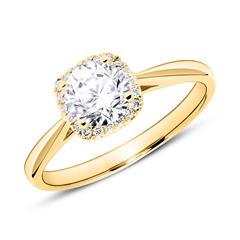 Brilladia Verlobungsring 750 Gold, 21 Diamanten ca. 0,78 ct Unkategorisiert online kaufen