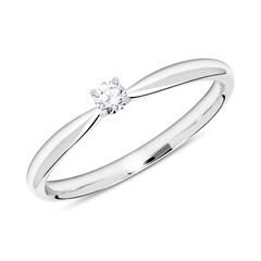 Brilladia Verlobungsring 750 Weißgold, 1 Brillant 0,10 ct TW/SI Unkategorisiert online kaufen Brilladia Verlobungsring 750 Weißgold, 1 Brillant 0,10 ct TW/SI Unkategorisiert online kaufen