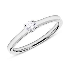 Brilladia Verlobungsring 750 Weißgold, 1 Brillant ca. 0,15 ct, SI Unkategorisiert online kaufen