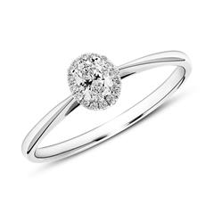 Brilladia Verlobungsring 750 Weißgold, 17 Diamanten, ca. 0,30 ct Unkategorisiert online kaufen