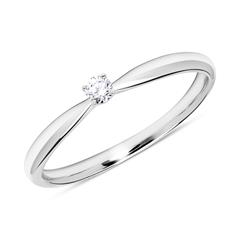 Brilladia Verlobungsring 750 Weißgold, Brillant 0,05 ct, SI Unkategorisiert Produktbild Brilladia Verlobungsring 750 Weißgold, Brillant 0,05 ct, SI Unkategorisiert Produktbild