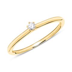 Brilladia Verlobungsring 750er Gold mit 0,05 ct Diamant, Top Wesselton/SI Unkategorisiert online kaufen