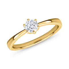 Brilladia Verlobungsring aus 750er Gold mit 0,50 ct Brillant, Top Wesselton SI Unkategorisiert online kaufen