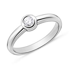 Brilladia Verlobungsring, Brillant ca. 0,15 ct TW/SI, 750er Weißgold Unkategorisiert online kaufen