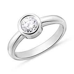 Brilladia Verlobungsring mit GIA-Brillant 0,50 ct TW/SI aus 750 Weißgold Unkategorisiert online kaufen