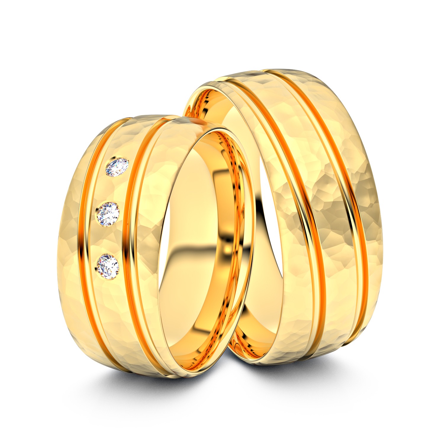 Brillanten-Trauringe 333er Gelbgold – opt. mit Gravur, Farbe, wählbarer Reinheitsstufe & hochwertigem Holzetui Unkategorisiert Produktbild Brillanten-Trauringe 333er Gelbgold – opt. mit Gravur, Farbe, wählbarer Reinheitsstufe & hochwertigem Holzetui Unkategorisiert Produktbild