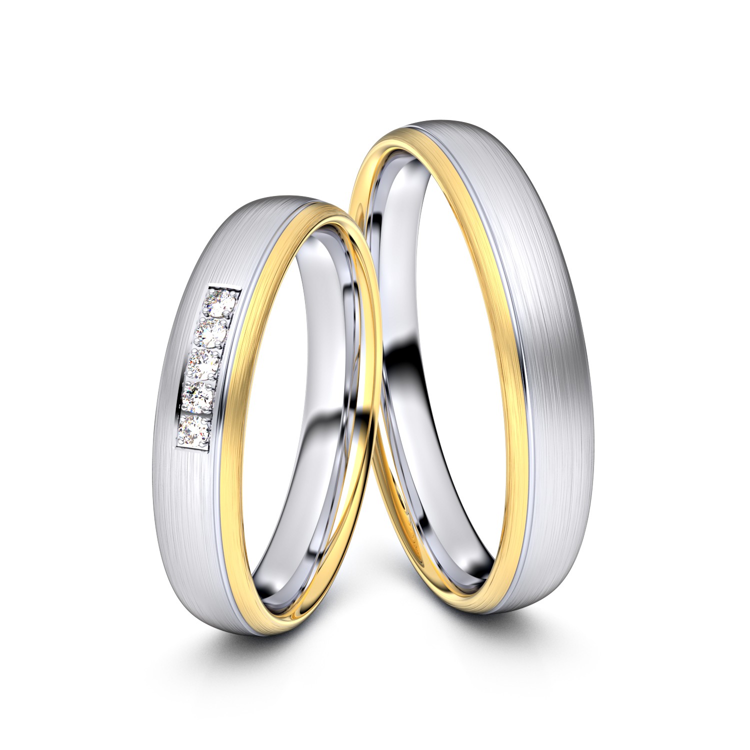 Brillanten-Trauringe 333er Weißgold-Gelbgold – opt. mit Gravur, Farbe, wählbarer Reinheitsstufe & hochwertigem Holzetui Unkategorisiert online kaufen Brillanten-Trauringe 333er Weißgold-Gelbgold – opt. mit Gravur, Farbe, wählbarer Reinheitsstufe & hochwertigem Holzetui Unkategorisiert online kaufen