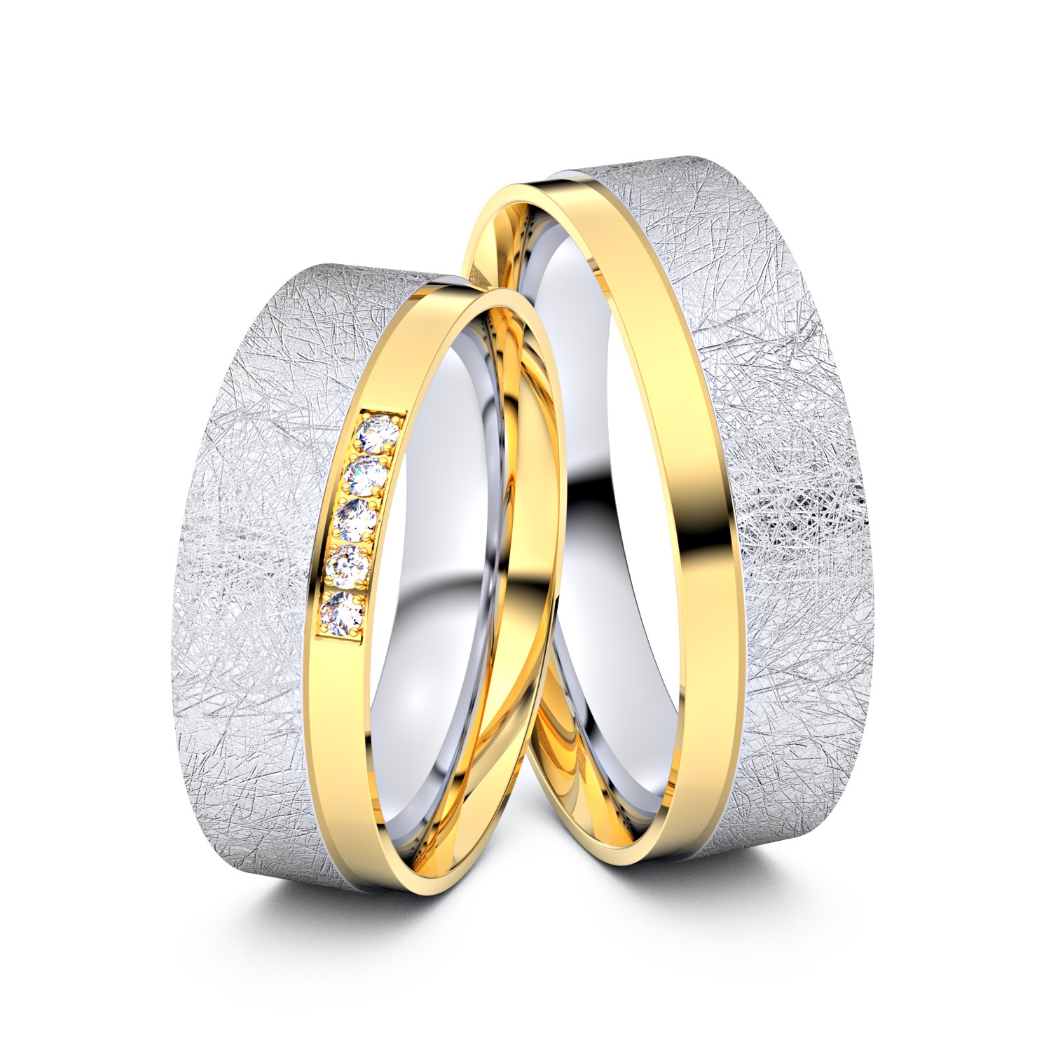 Brillanten-Trauringe 333er Weißgold-Gelbgold – opt. mit Gravur, Farbe, wählbarer Reinheitsstufe & hochwertigem Holzetui Unkategorisiert online kaufen Brillanten-Trauringe 333er Weißgold-Gelbgold – opt. mit Gravur, Farbe, wählbarer Reinheitsstufe & hochwertigem Holzetui Unkategorisiert online kaufen