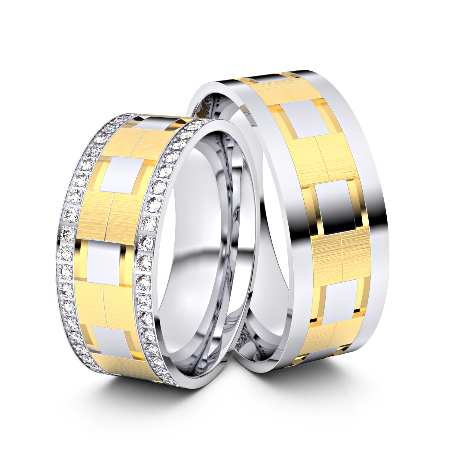 Brillanten-Trauringe 333er Weißgold-Gelbgold – opt. mit Gravur, Farbe, wählbarer Reinheitsstufe & hochwertigem Holzetui Unkategorisiert online kaufen Brillanten-Trauringe 333er Weißgold-Gelbgold – opt. mit Gravur, Farbe, wählbarer Reinheitsstufe & hochwertigem Holzetui Unkategorisiert online kaufen
