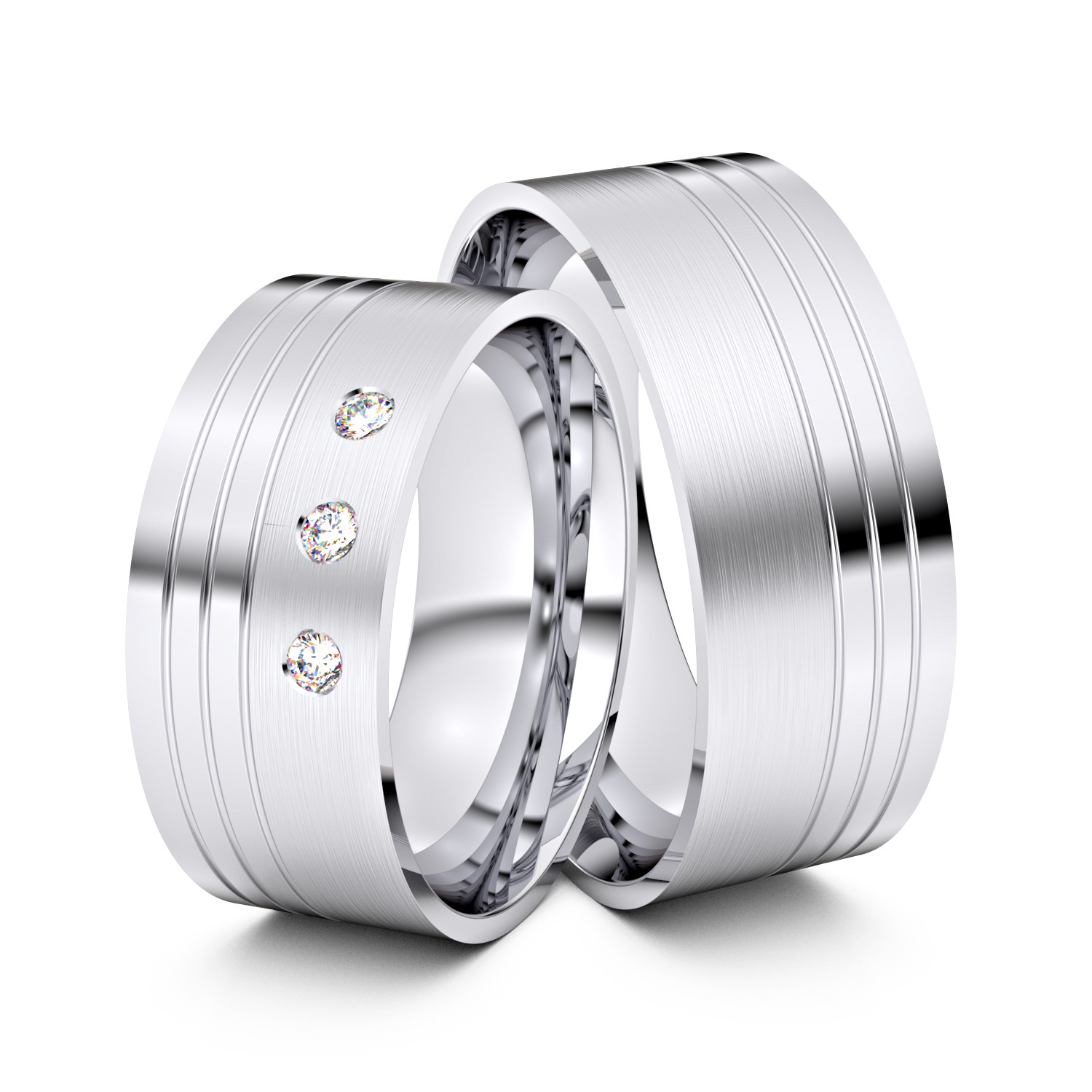 Brillanten-Trauringe 333er Weißgold – opt. mit Gravur, Farbe, wählbarer Reinheitsstufe & hochwertigem Holzetui Unkategorisiert online kaufen Brillanten-Trauringe 333er Weißgold – opt. mit Gravur, Farbe, wählbarer Reinheitsstufe & hochwertigem Holzetui Unkategorisiert online kaufen