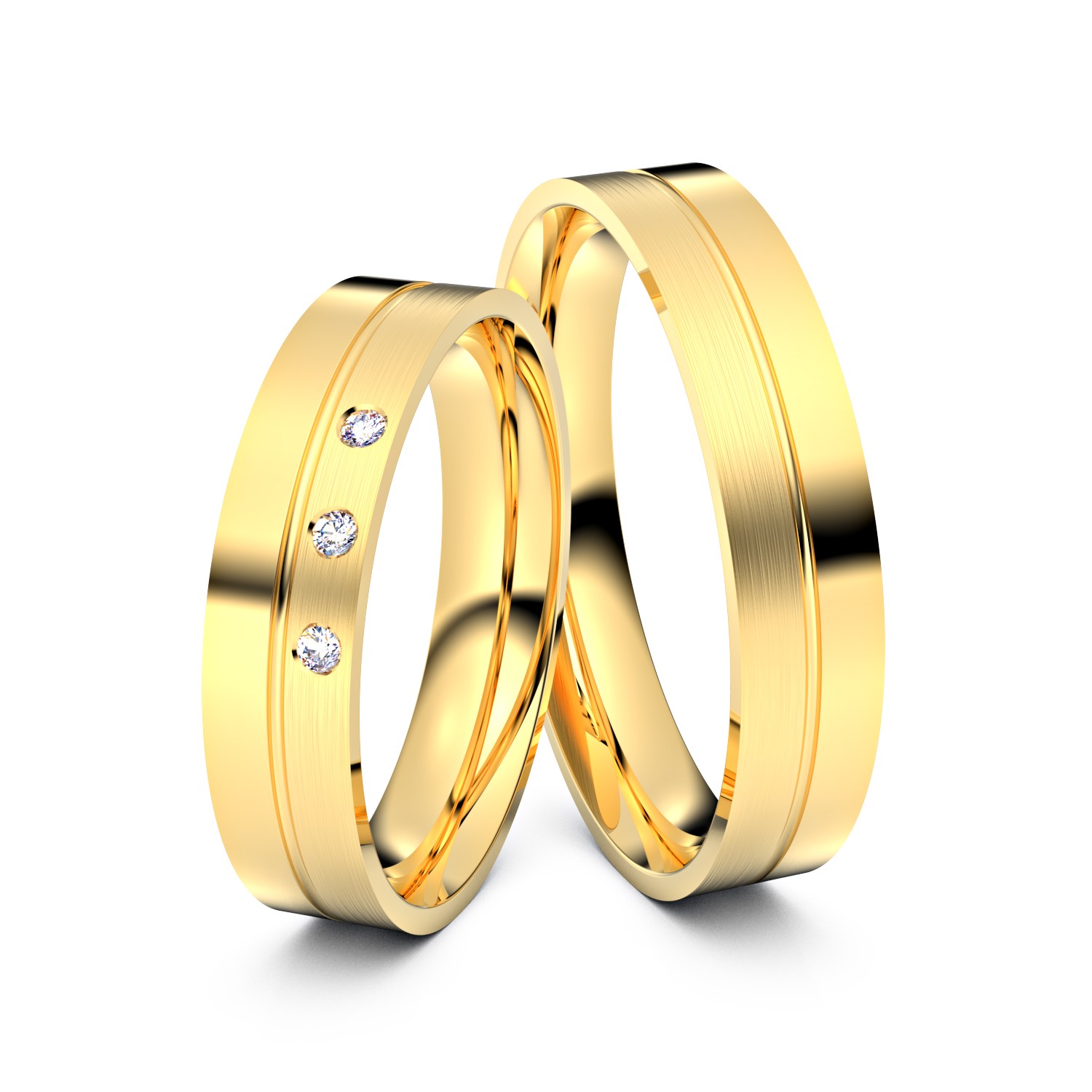 Brillanten-Trauringe 585er Gelbgold – opt. mit Gravur, Farbe, wählbarer Reinheitsstufe & hochwertigem Holzetui Unkategorisiert online kaufen Brillanten-Trauringe 585er Gelbgold – opt. mit Gravur, Farbe, wählbarer Reinheitsstufe & hochwertigem Holzetui Unkategorisiert online kaufen