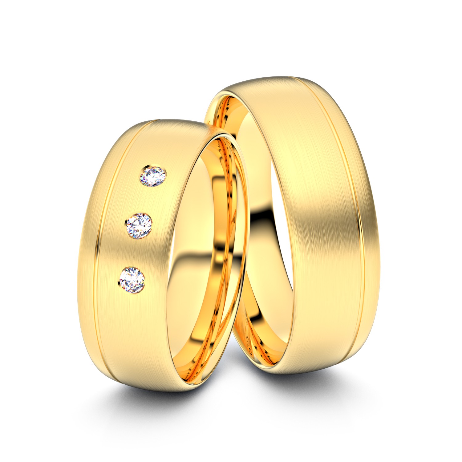 Brillanten-Trauringe 585er Gelbgold – opt. mit Gravur, Farbe, wählbarer Reinheitsstufe & hochwertigem Holzetui Unkategorisiert online kaufen Brillanten-Trauringe 585er Gelbgold – opt. mit Gravur, Farbe, wählbarer Reinheitsstufe & hochwertigem Holzetui Unkategorisiert online kaufen