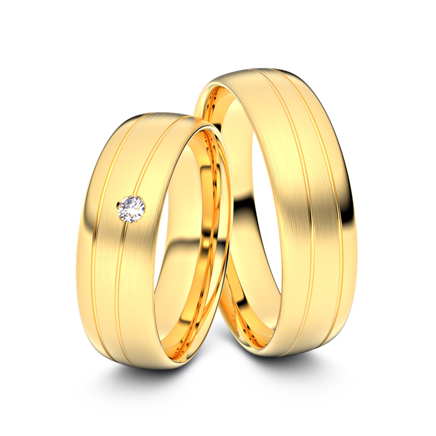 Brillanten-Trauringe 585er Gelbgold – opt. mit Gravur, Farbe, wählbarer Reinheitsstufe & hochwertigem Holzetui Unkategorisiert online kaufen Brillanten-Trauringe 585er Gelbgold – opt. mit Gravur, Farbe, wählbarer Reinheitsstufe & hochwertigem Holzetui Unkategorisiert online kaufen