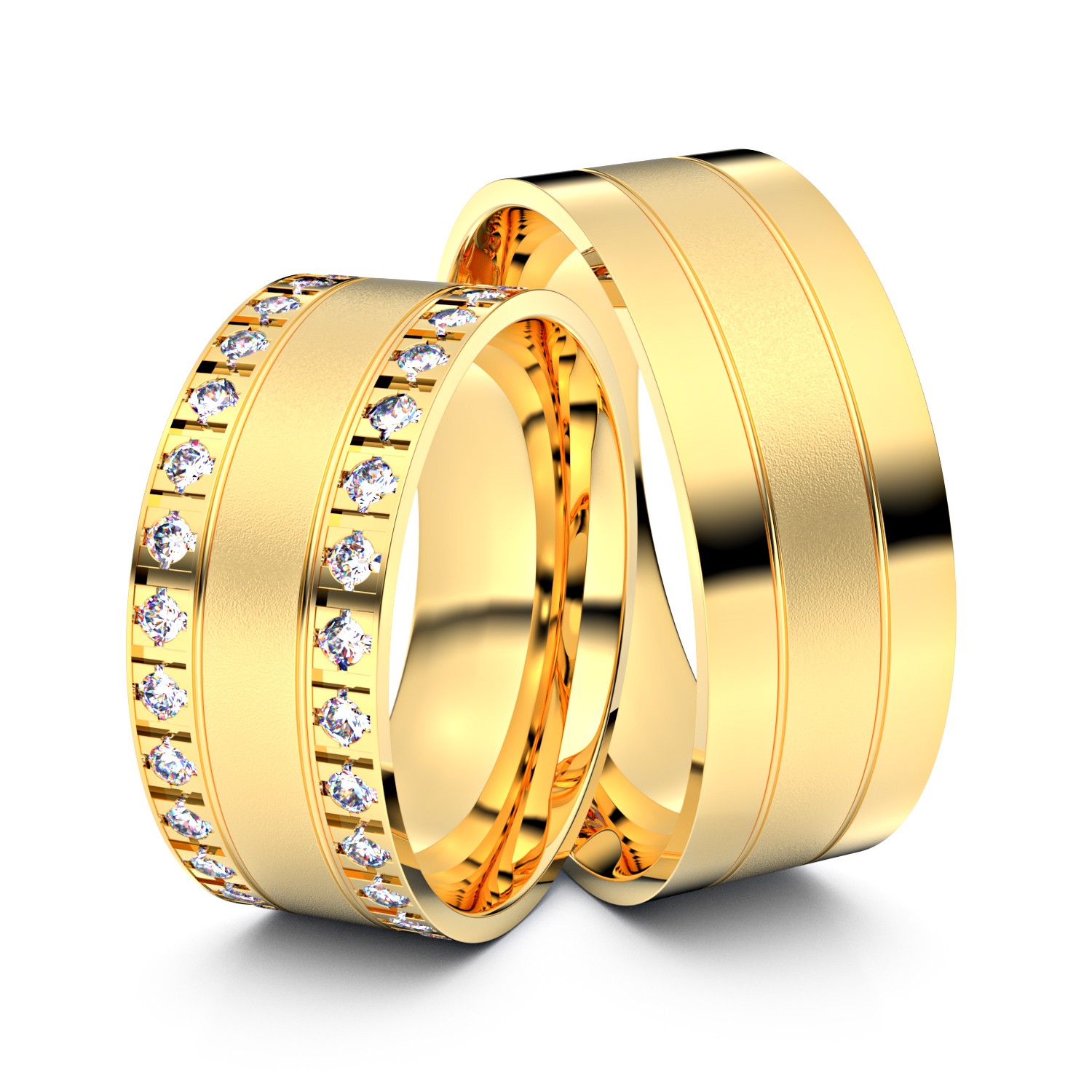 Brillanten-Trauringe 585er Gelbgold – opt. mit Gravur, Farbe, wählbarer Reinheitsstufe & hochwertigem Holzetui Unkategorisiert online kaufen Brillanten-Trauringe 585er Gelbgold – opt. mit Gravur, Farbe, wählbarer Reinheitsstufe & hochwertigem Holzetui Unkategorisiert online kaufen