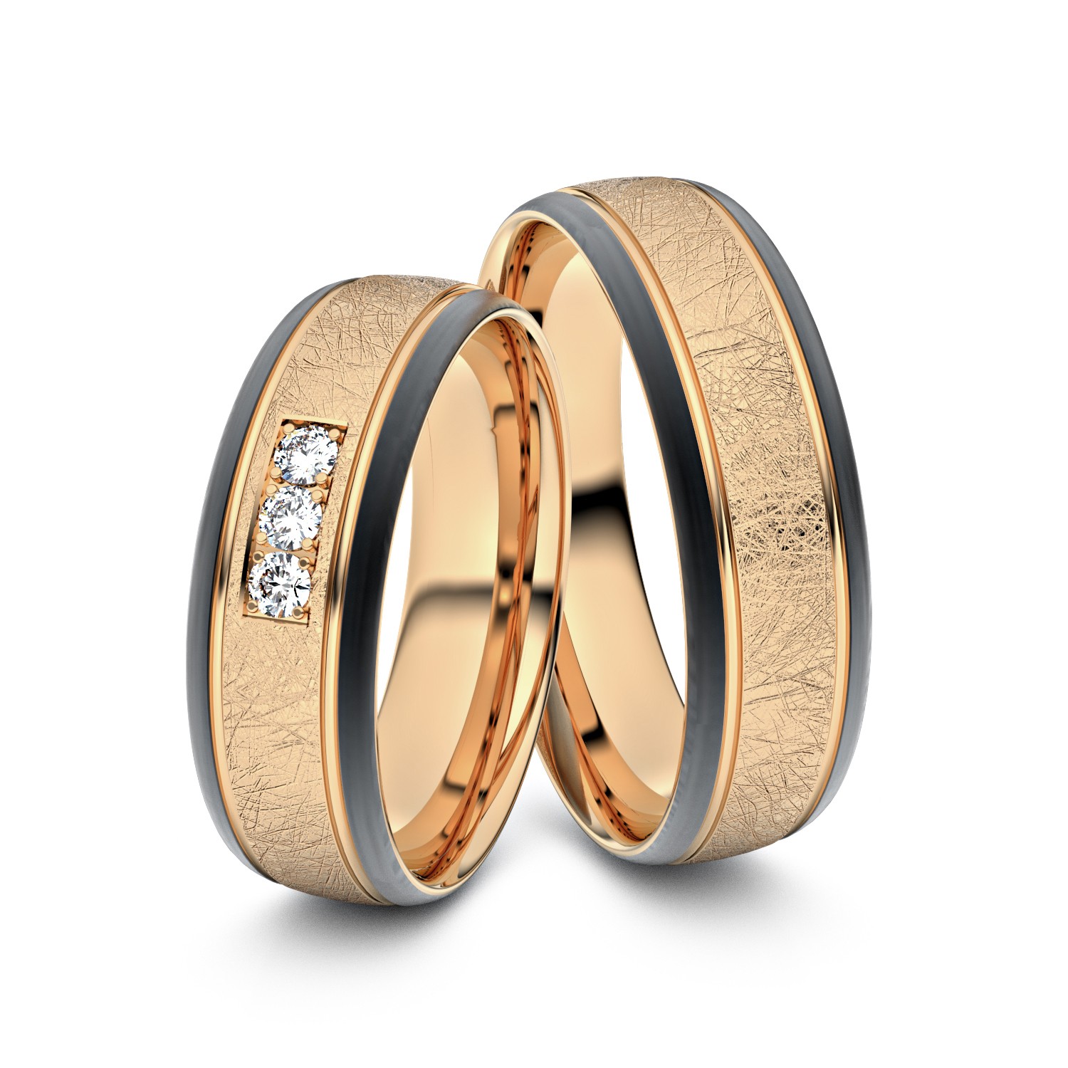 Brillanten-Trauringe 585er Roségold-Carbon – opt. mit Gravur, Farbe, wählbarer Reinheitsstufe & hochwertigem Holzetui Unkategorisiert online kaufen Brillanten-Trauringe 585er Roségold-Carbon – opt. mit Gravur, Farbe, wählbarer Reinheitsstufe & hochwertigem Holzetui Unkategorisiert online kaufen
