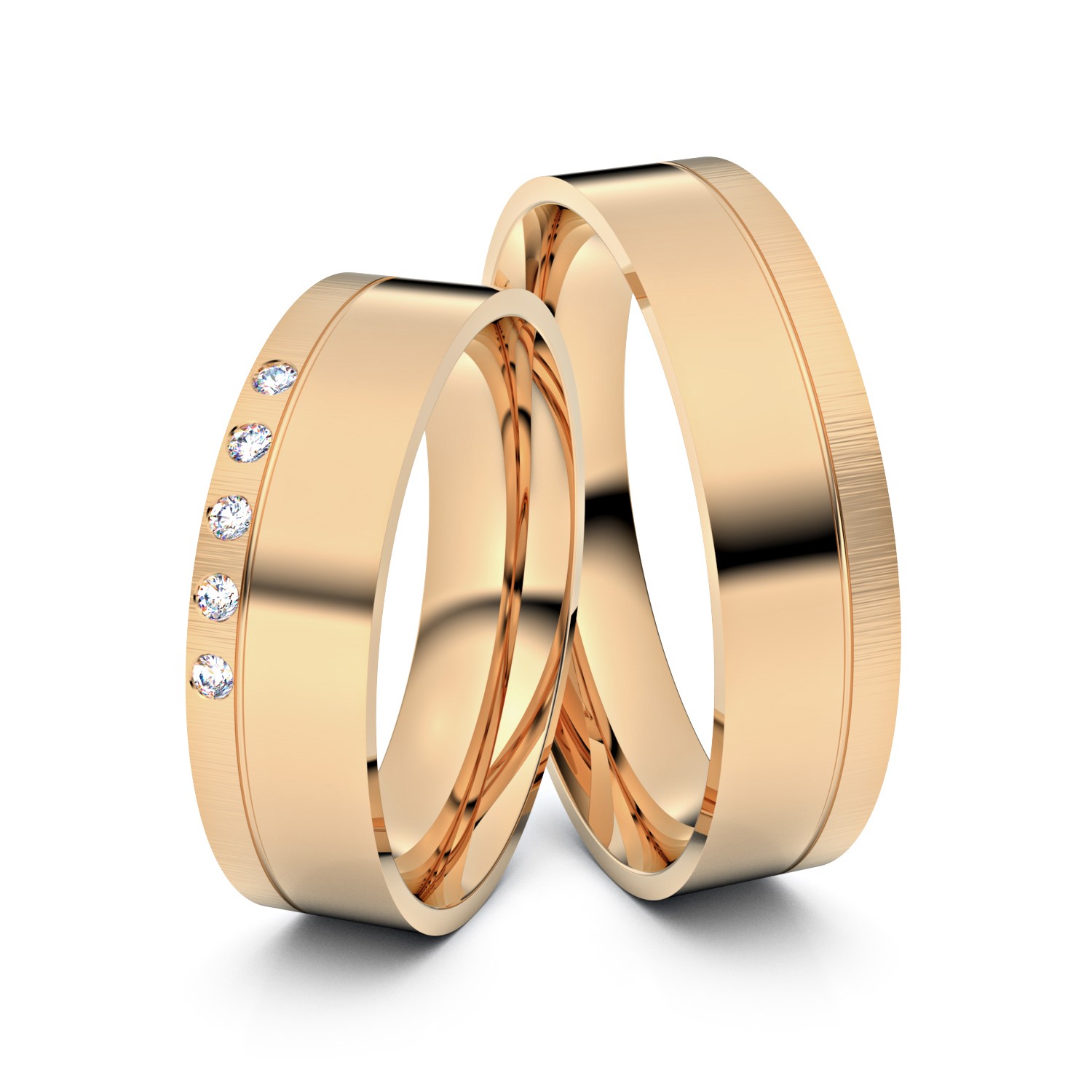 Brillanten-Trauringe 585er Roségold – opt. mit Gravur, Farbe, wählbarer Reinheitsstufe & hochwertigem Holzetui Unkategorisiert online kaufen Brillanten-Trauringe 585er Roségold – opt. mit Gravur, Farbe, wählbarer Reinheitsstufe & hochwertigem Holzetui Unkategorisiert online kaufen