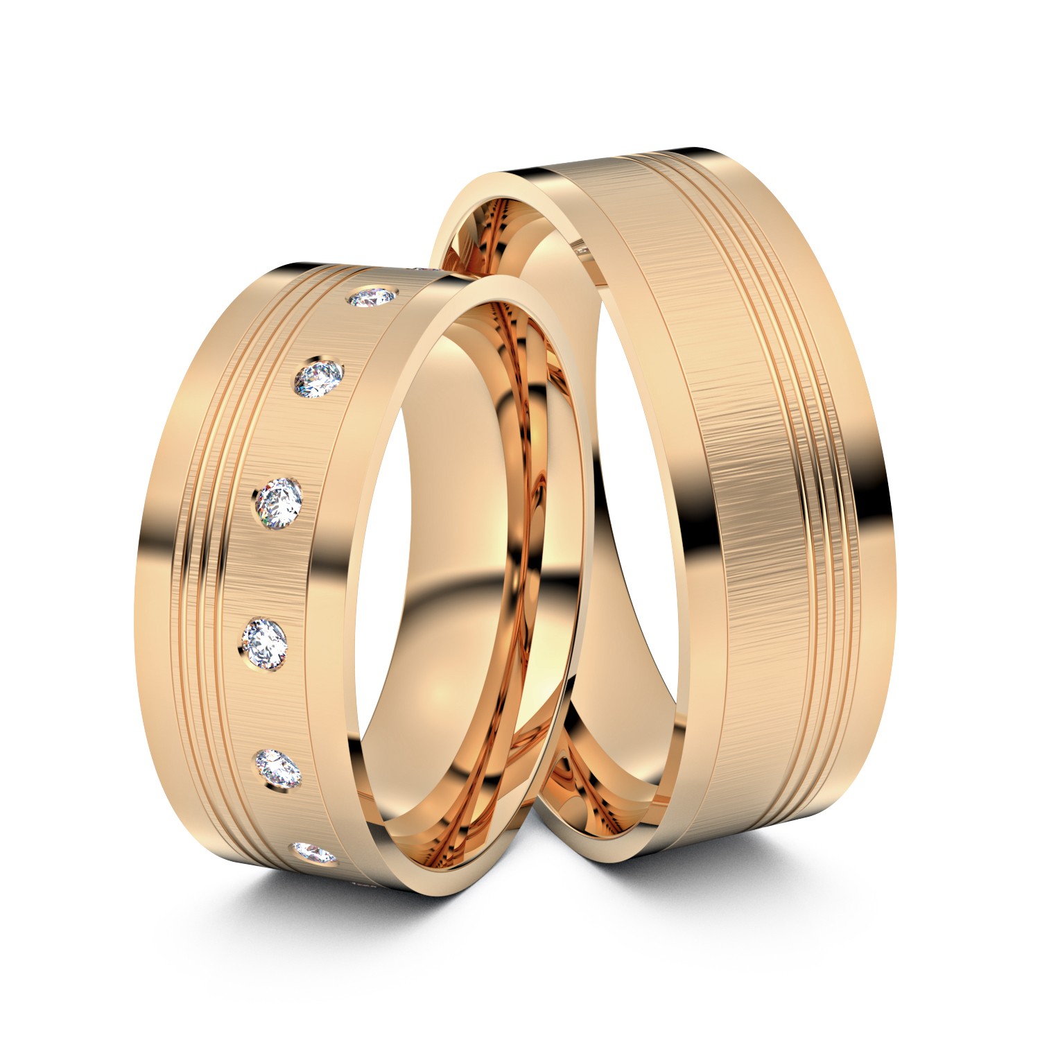 Brillanten-Trauringe 585er Roségold – opt. mit Gravur, Farbe, wählbarer Reinheitsstufe & hochwertigem Holzetui Unkategorisiert online kaufen Brillanten-Trauringe 585er Roségold – opt. mit Gravur, Farbe, wählbarer Reinheitsstufe & hochwertigem Holzetui Unkategorisiert online kaufen