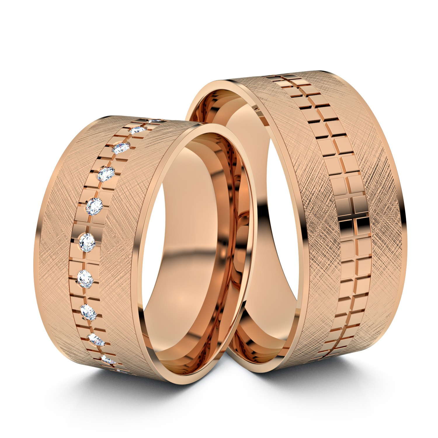 Brillanten-Trauringe 585er Rotgold – opt. mit Gravur, Farbe, wählbarer Reinheitsstufe & hochwertigem Holzetui Unkategorisiert online kaufen Brillanten-Trauringe 585er Rotgold – opt. mit Gravur, Farbe, wählbarer Reinheitsstufe & hochwertigem Holzetui Unkategorisiert online kaufen