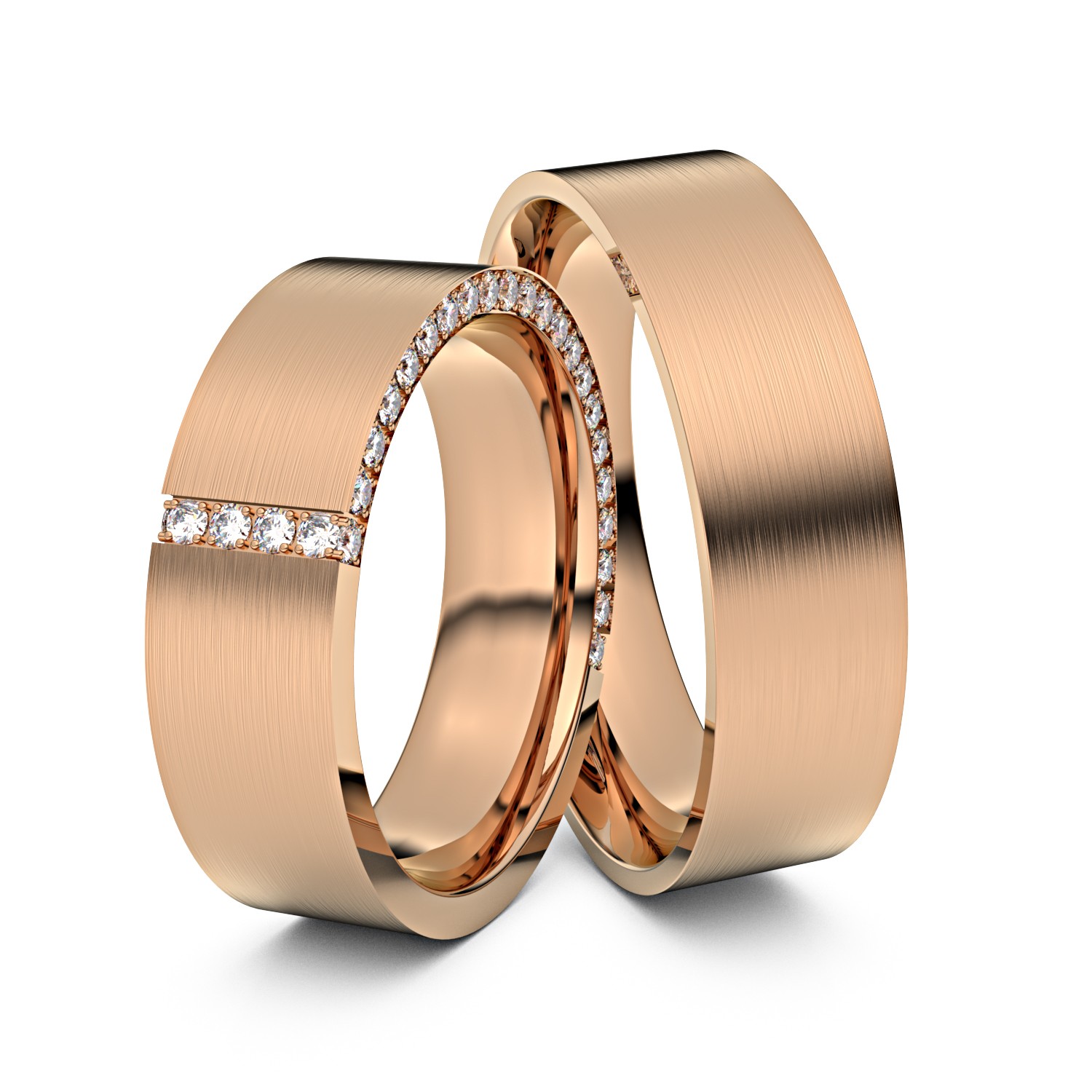 Brillanten-Trauringe 585er Rotgold – opt. mit Gravur, Farbe, wählbarer Reinheitsstufe & hochwertigem Holzetui Unkategorisiert online kaufen Brillanten-Trauringe 585er Rotgold – opt. mit Gravur, Farbe, wählbarer Reinheitsstufe & hochwertigem Holzetui Unkategorisiert online kaufen
