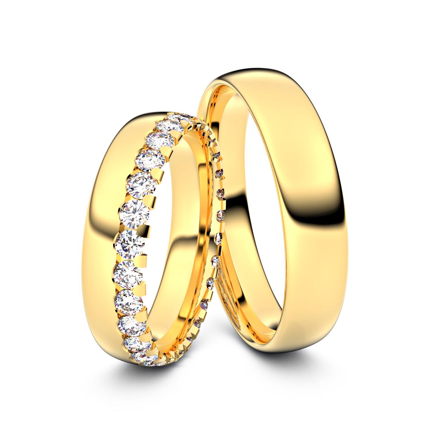 Brillanten-Trauringe 750er Gelbgold – opt. mit Gravur, Farbe, wählbarer Reinheitsstufe & hochwertigem Holzetui Unkategorisiert online kaufen Brillanten-Trauringe 750er Gelbgold – opt. mit Gravur, Farbe, wählbarer Reinheitsstufe & hochwertigem Holzetui Unkategorisiert online kaufen
