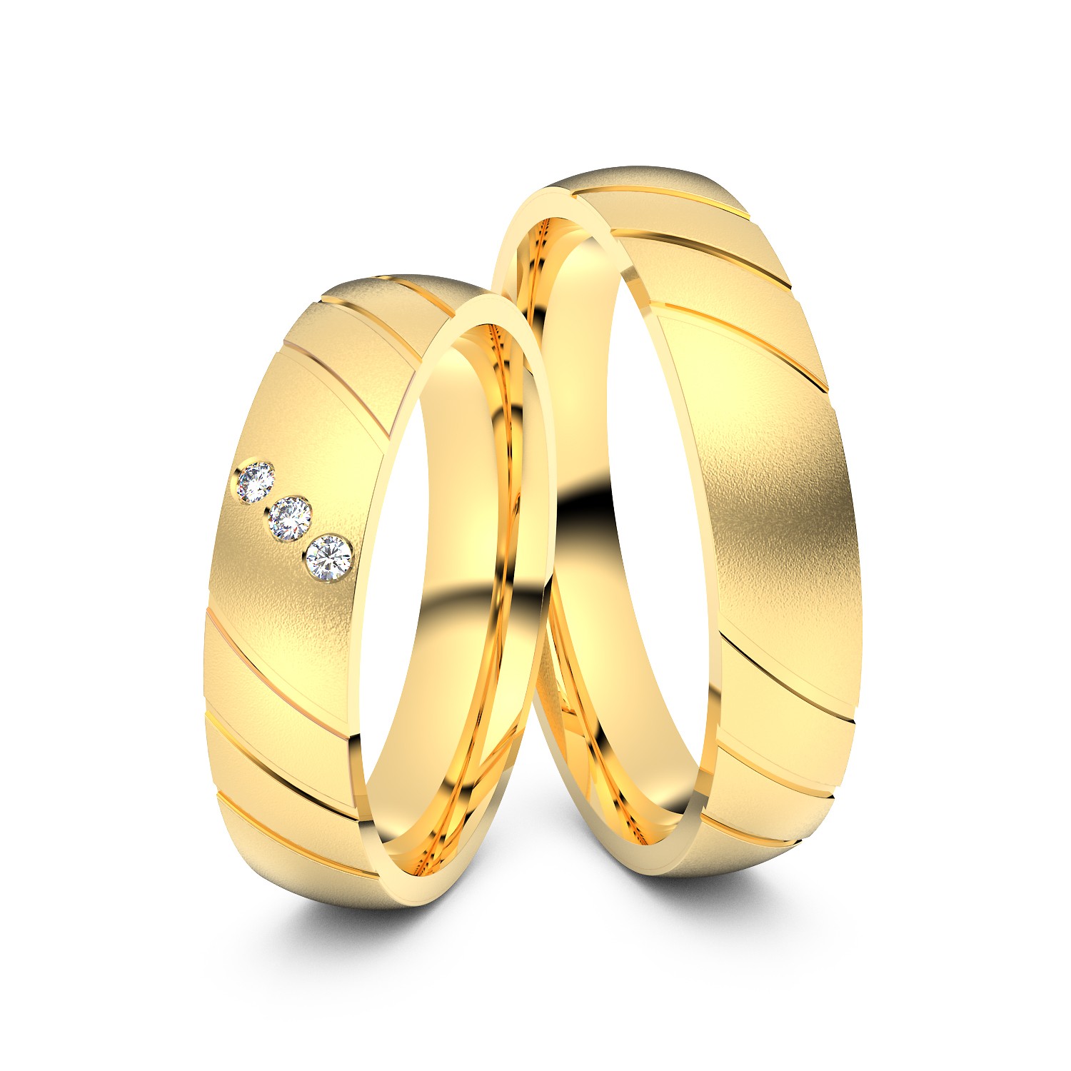 Brillanten-Trauringe 750er Gelbgold – opt. mit Gravur, Farbe, wählbarer Reinheitsstufe & hochwertigem Holzetui Unkategorisiert online kaufen Brillanten-Trauringe 750er Gelbgold – opt. mit Gravur, Farbe, wählbarer Reinheitsstufe & hochwertigem Holzetui Unkategorisiert online kaufen