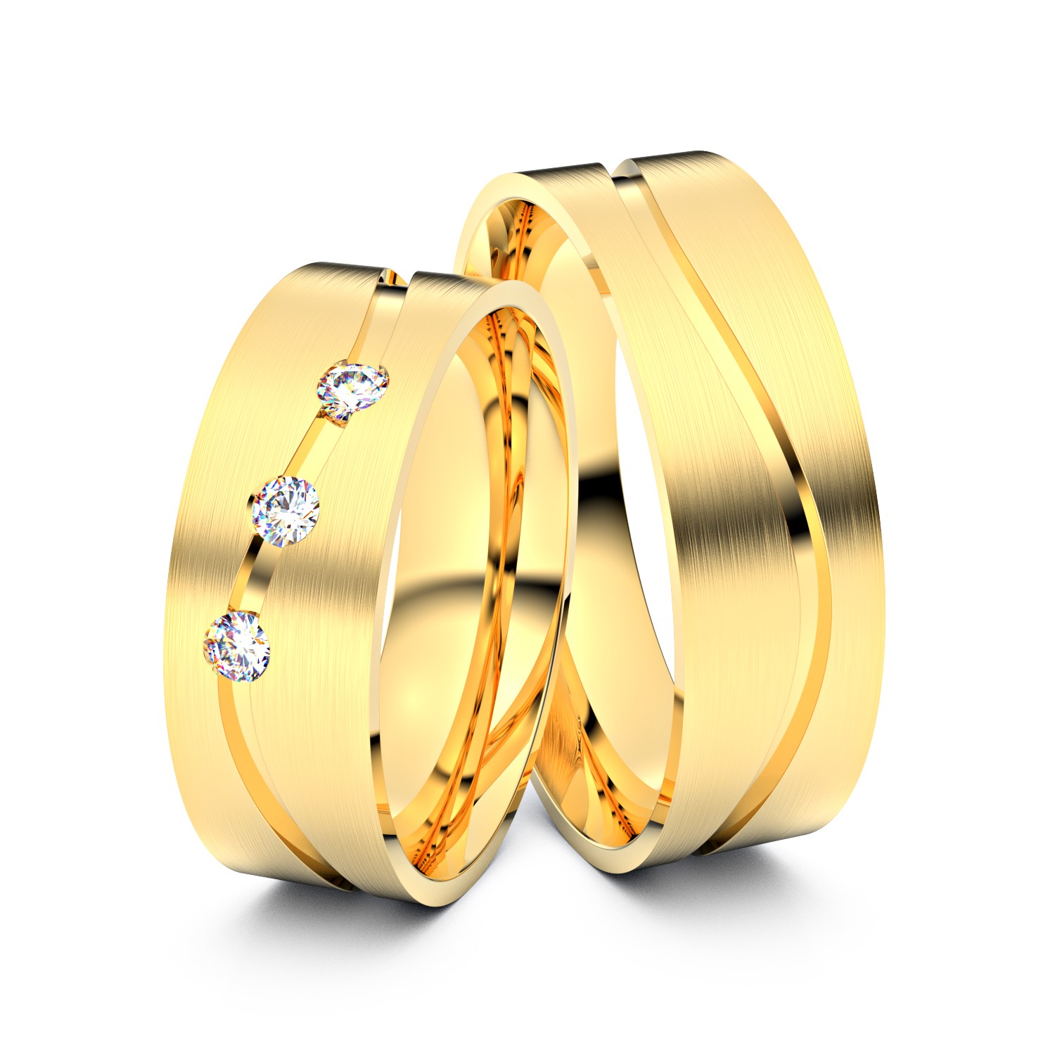 Brillanten-Trauringe 750er Gelbgold – opt. mit Gravur, Farbe, wählbarer Reinheitsstufe & hochwertigem Holzetui Unkategorisiert online kaufen Brillanten-Trauringe 750er Gelbgold – opt. mit Gravur, Farbe, wählbarer Reinheitsstufe & hochwertigem Holzetui Unkategorisiert online kaufen