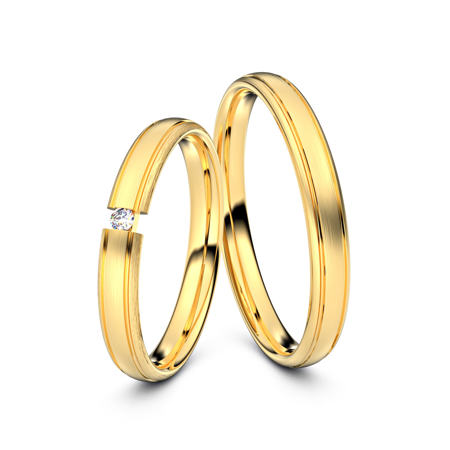 Brillanten-Trauringe 750er Gelbgold – opt. mit Gravur, Farbe, wählbarer Reinheitsstufe & hochwertigem Holzetui Unkategorisiert online kaufen Brillanten-Trauringe 750er Gelbgold – opt. mit Gravur, Farbe, wählbarer Reinheitsstufe & hochwertigem Holzetui Unkategorisiert online kaufen