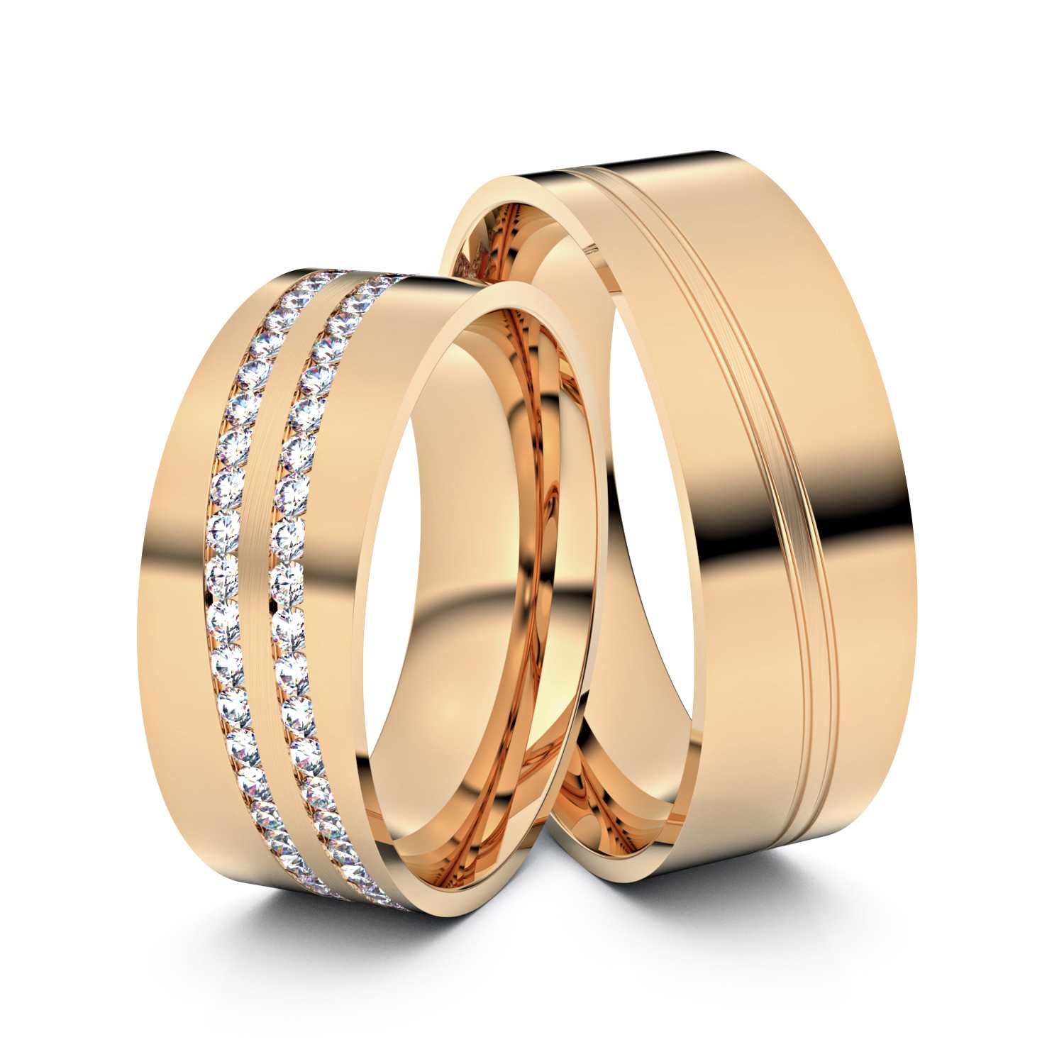 Brillanten-Trauringe 750er Roségold – opt. mit Gravur, Farbe, wählbarer Reinheitsstufe & hochwertigem Holzetui Unkategorisiert online kaufen Brillanten-Trauringe 750er Roségold – opt. mit Gravur, Farbe, wählbarer Reinheitsstufe & hochwertigem Holzetui Unkategorisiert online kaufen