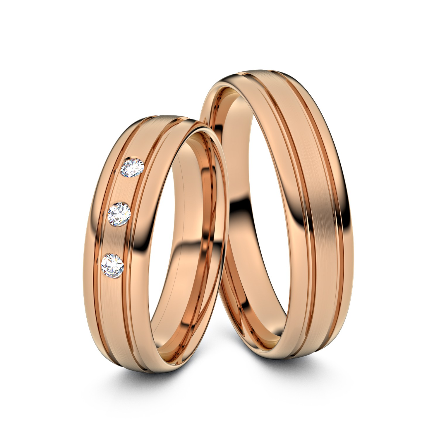 Brillanten-Trauringe 750er Rotgold – opt. mit Gravur, Farbe, wählbarer Reinheitsstufe & hochwertigem Holzetui Unkategorisiert online kaufen Brillanten-Trauringe 750er Rotgold – opt. mit Gravur, Farbe, wählbarer Reinheitsstufe & hochwertigem Holzetui Unkategorisiert online kaufen